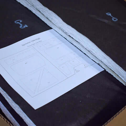 3M™ Thinsulate™ Pre-Cut Sprinter Van Insulation