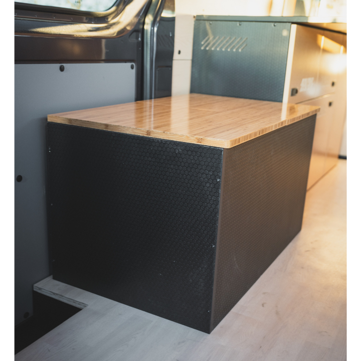 Sprinter Van Stealth Bench Cabinet