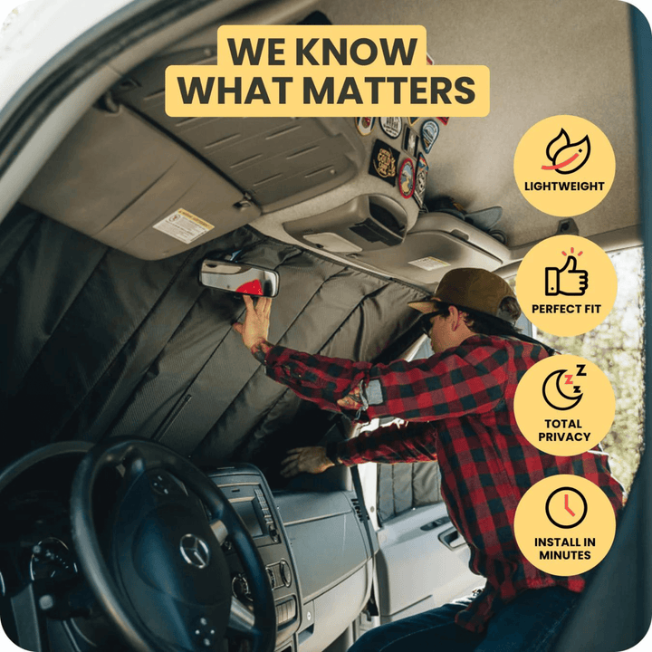 Sprinter Full 8-Piece Window Cover Set