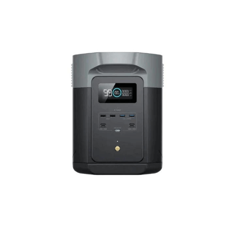 EcoFlow Delta 2 Max Portable Power Station, Charges 0-100% in 91 mins, Power Heavy-Duty Device up to 3400W