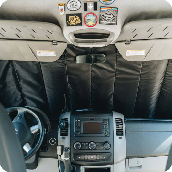 Sprinter Front Cab Window Cover Set
