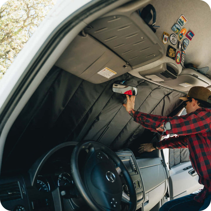 Sprinter Front Cab Window Cover Set