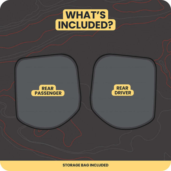 Sprinter Rear Window Cover Set