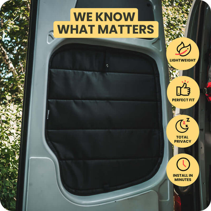 Sprinter Rear Window Cover Set