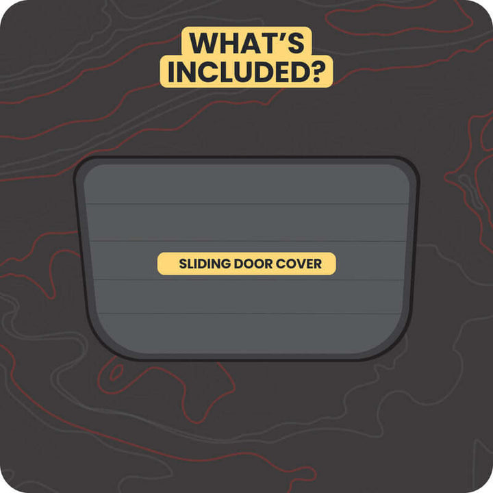 Sprinter Sliding Door Window Cover