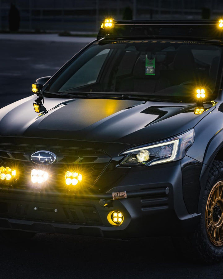 CAtuned Off-Road Subaru Outback Ditch Light Mount Brackets