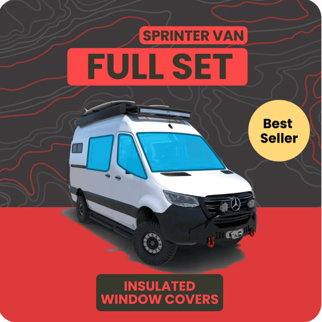 Sprinter Full 8-Piece Window Cover Set