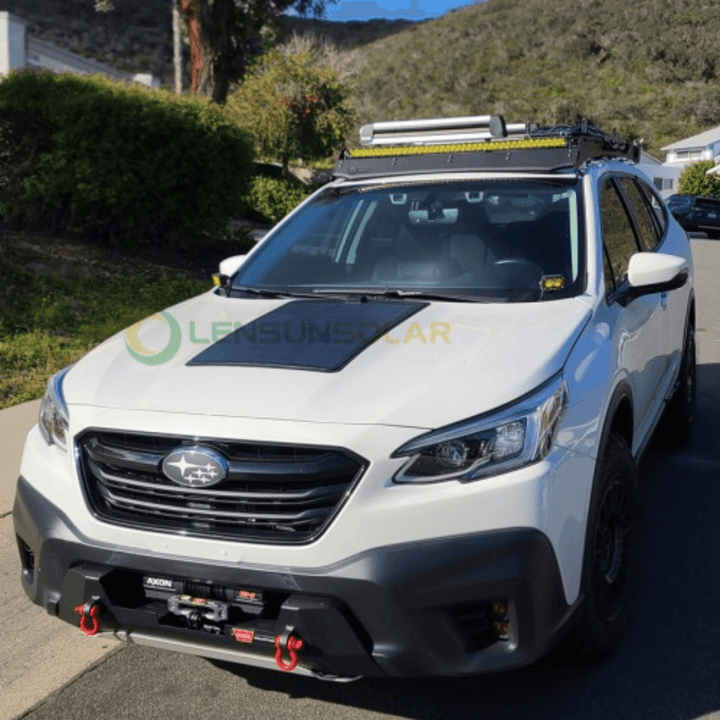 Lensun Solar Subaru Outback (2020-Present) 65W Hood Solar Panel