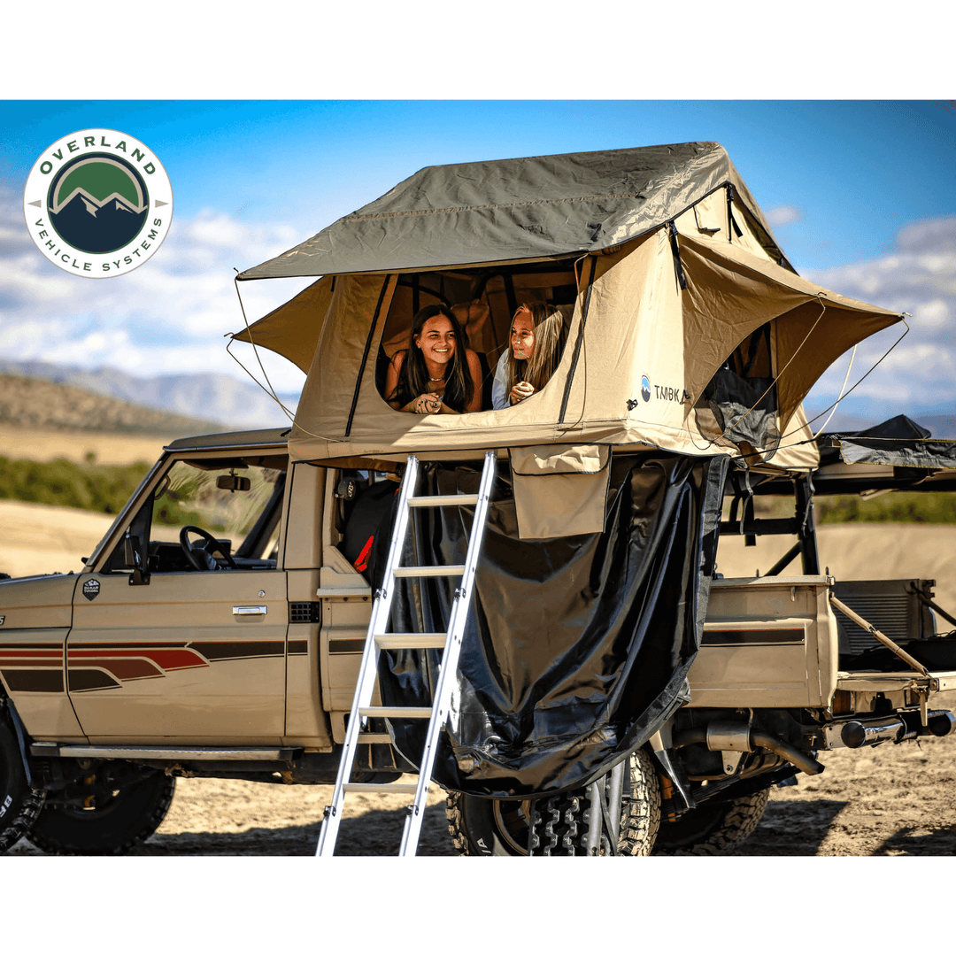 oasis trekking roof top tent OVS TMBK 2 Person Roof Top Tent | Durable Waterproof Camping Tent