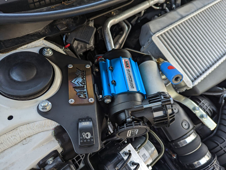 Subaru Outback Wilderness ARB Compact Air Compressor with Mount and Air fitting