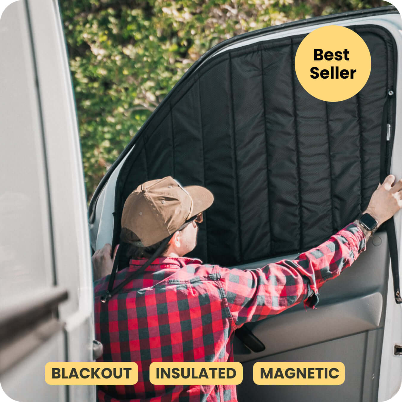 The Wanderful Front Cab Window Cover Set | Ultimate Van Life ...