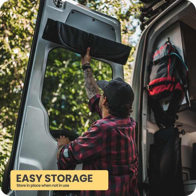 Enhance Your Van Life with Wanderful Sprinter Rear Window Cover Set ...