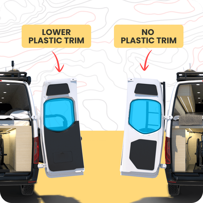 Enhance Your Van Life with Wanderful Sprinter Rear Window Cover Set ...