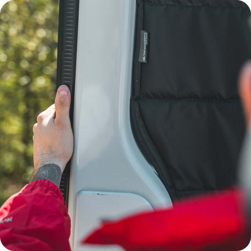 Enhance Your Van Life with Wanderful Sprinter Rear Window Cover Set ...