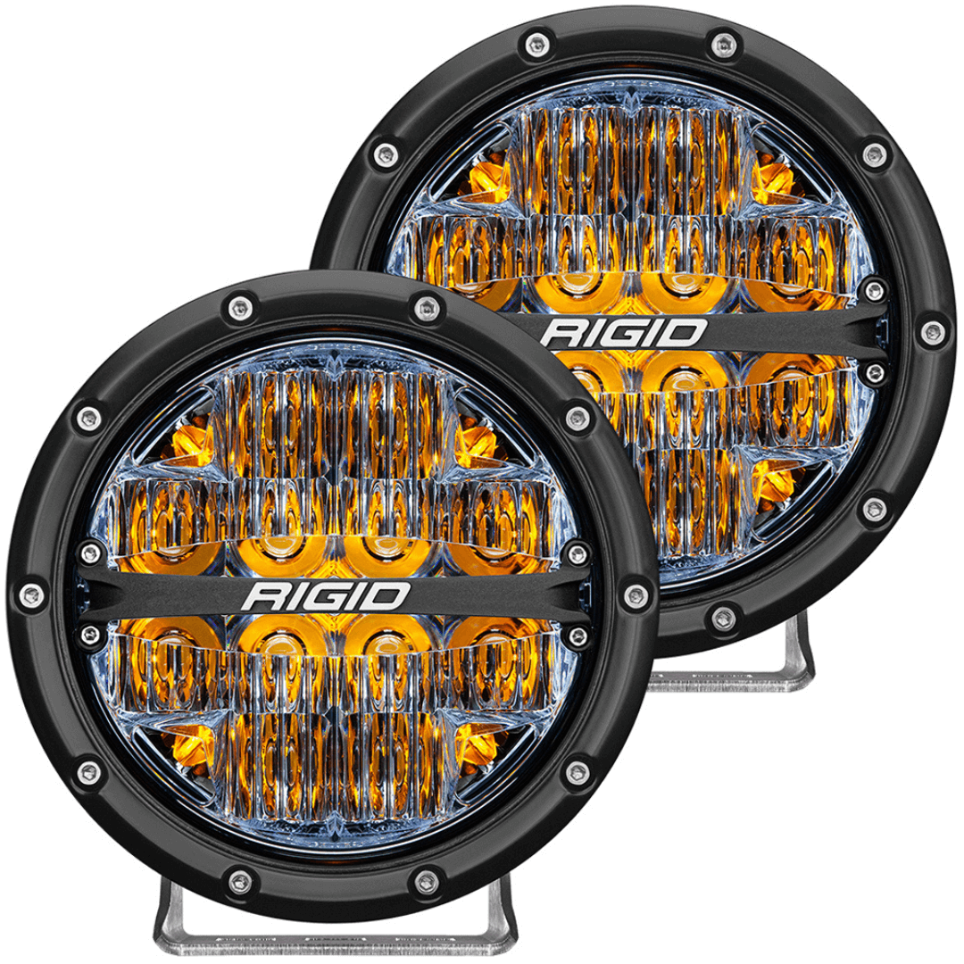 360-Series 6" Round LED Off-Road Fog Light Drive Beam | RIGID Industries