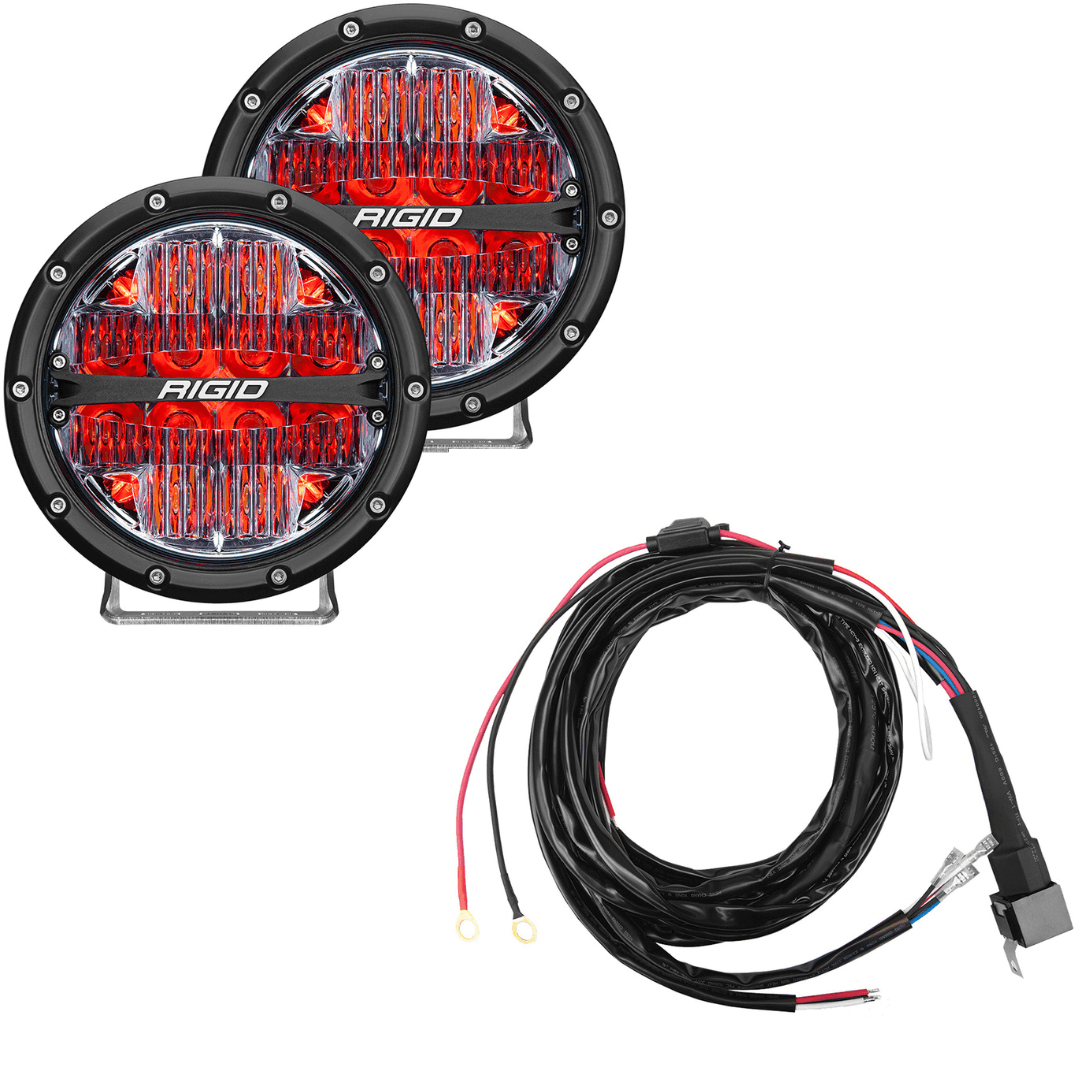 360-Series 6" Round LED Off-Road Fog Light Drive Beam | RIGID Industries