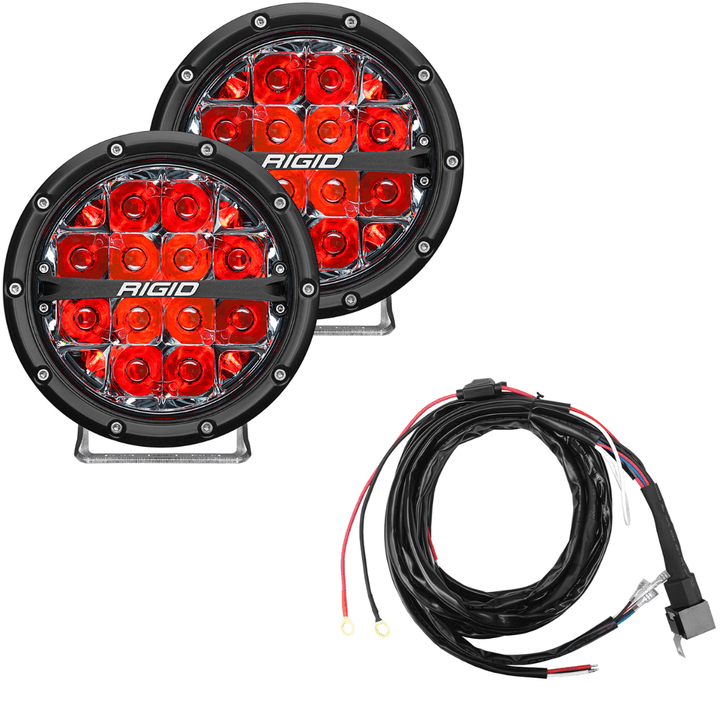 360-Series 6" LED Off-Road Lights - Spot Beam Combo | RIGID Industries
